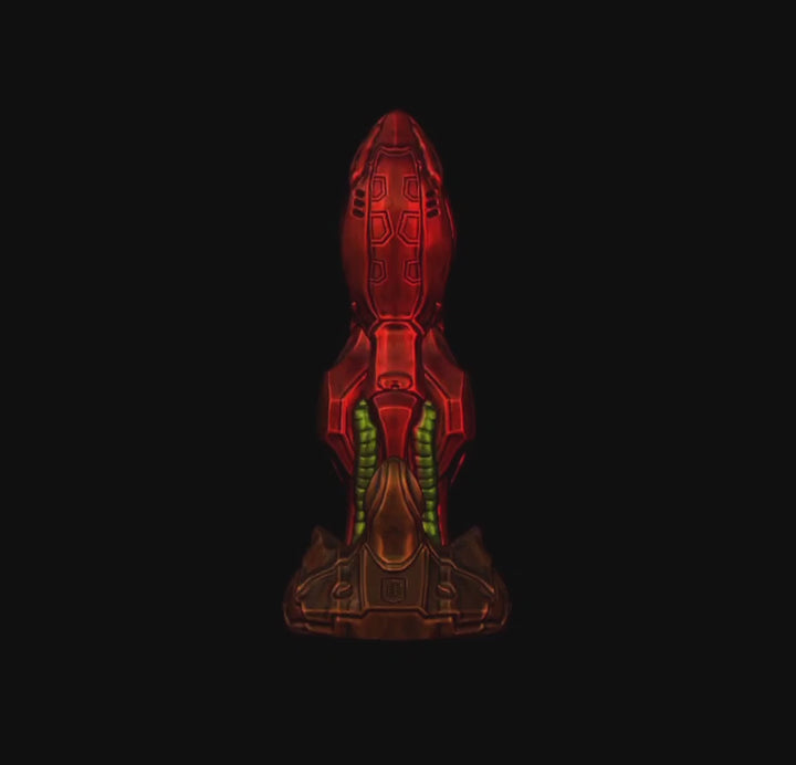 Ejaculating Sentinel Knotted Dildo