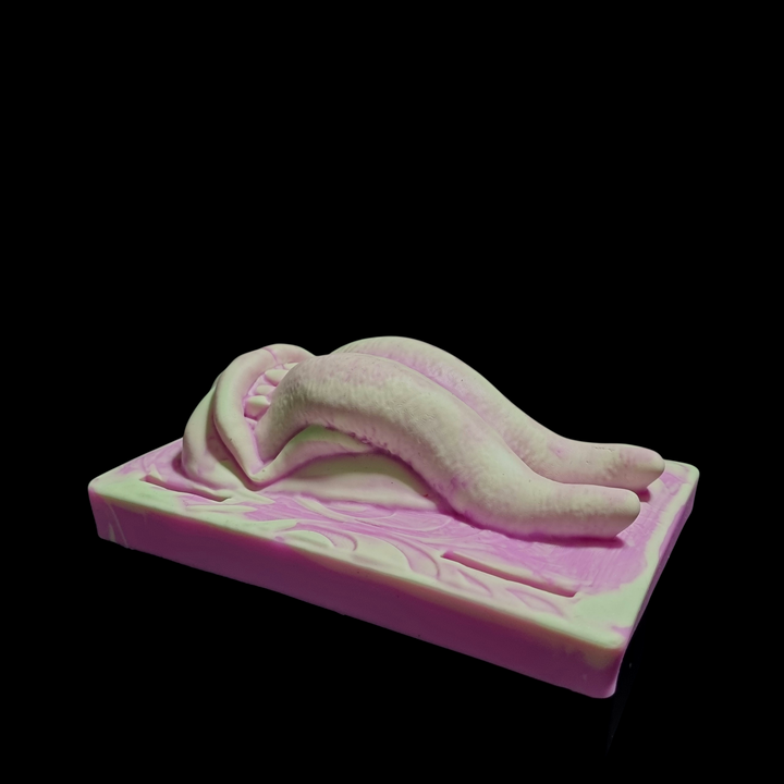 OP29  - Lilith - The Blood Succubus Grind Pad - Extra Soft Firmness - 2 Colour HIghlight