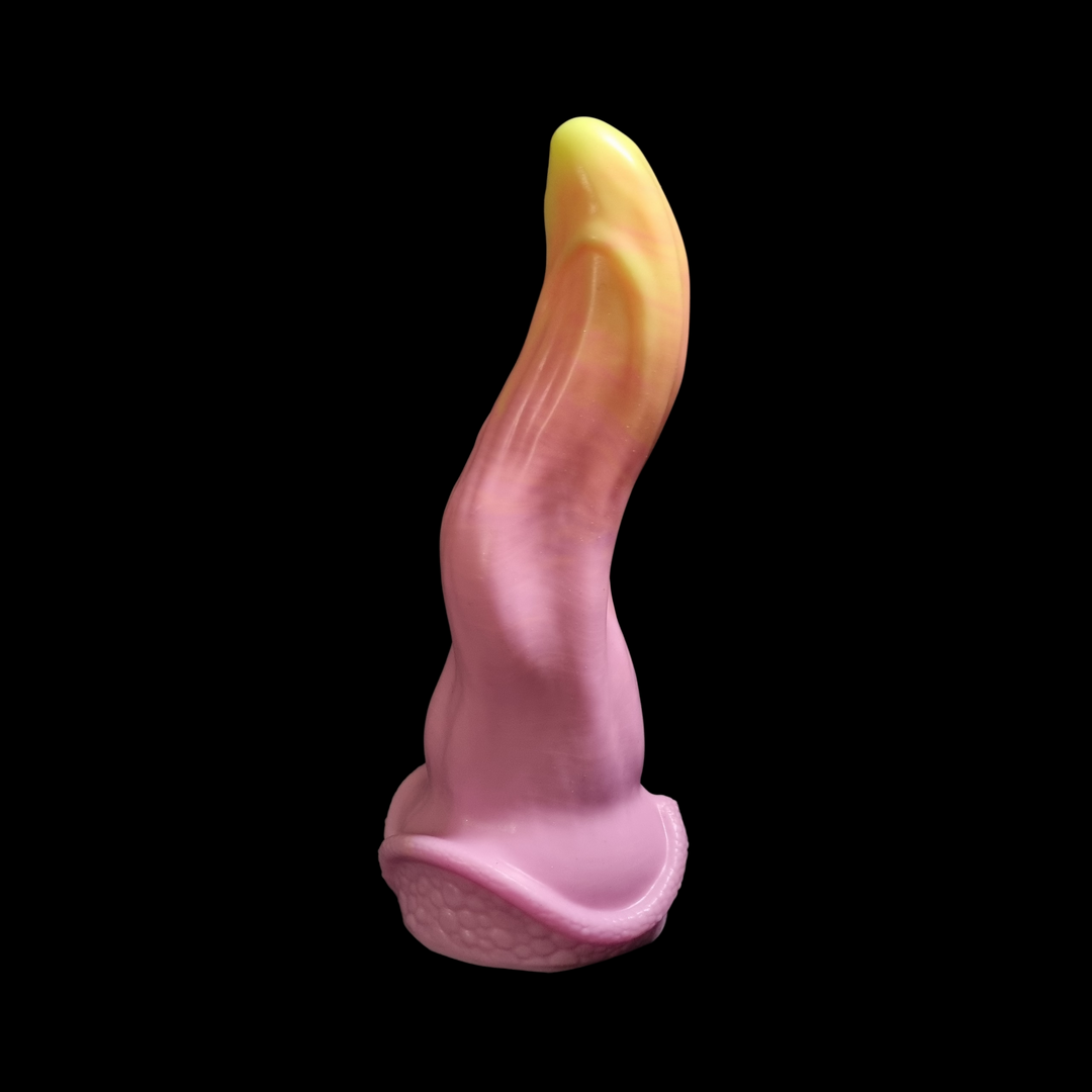 OP44  - Lor'dan Dildo - Size Small 6.5" - Soft Firmness - 3 Colour Fade