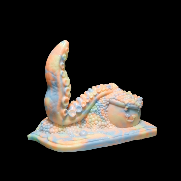 OP61 -  Witches Cauldron II Wand Grinder - Soft Firmness - 3 Colour Marble