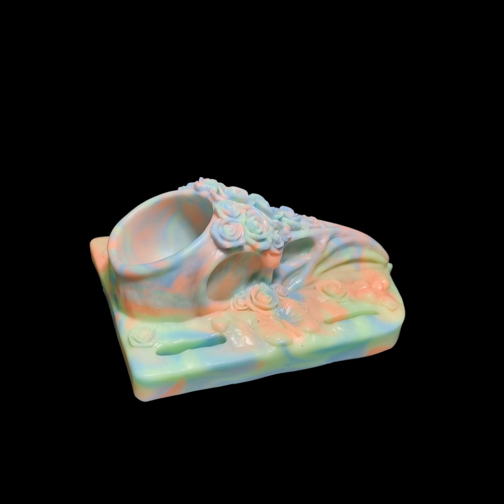 OP67  - Quoth Wand Grinder - Soft Firmness - 3 Colour Marble