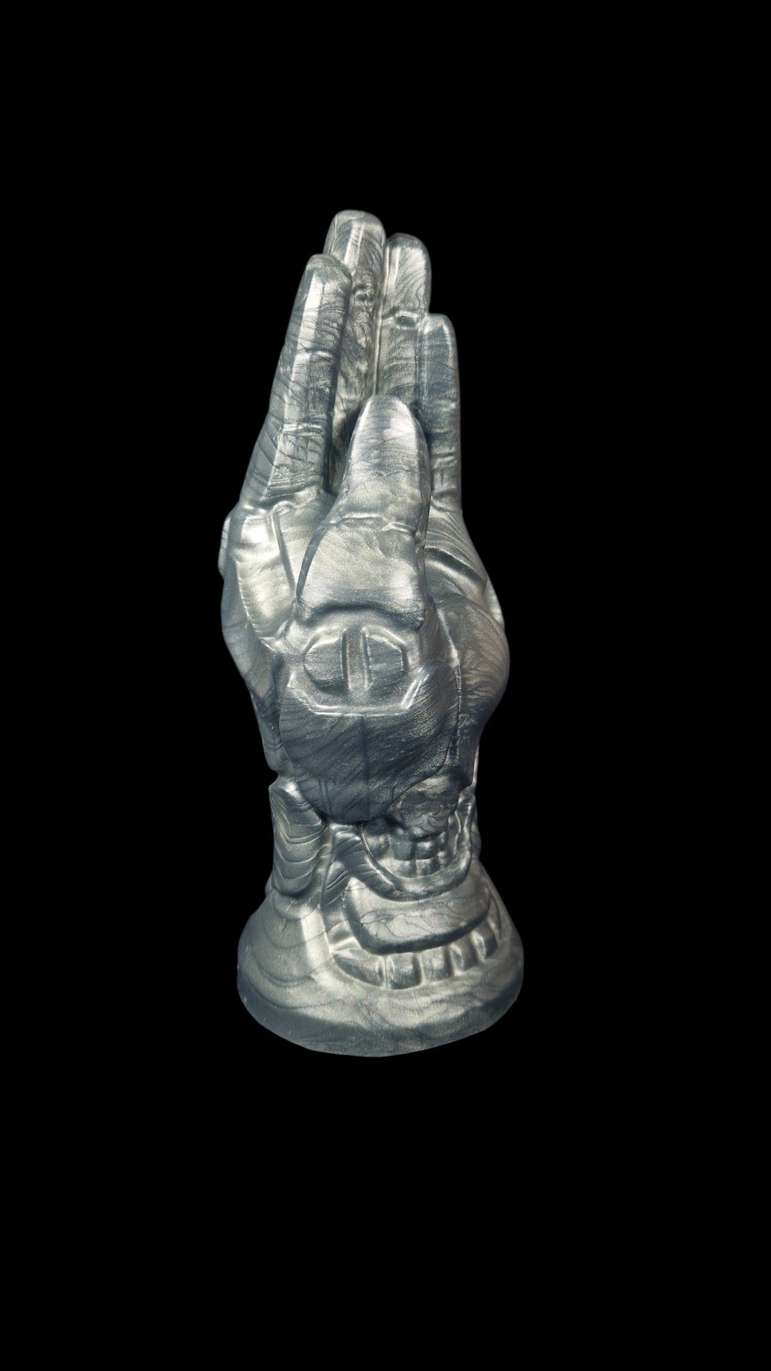 OR08  - Sentinel Fisting Dildo - Soft Firmness - Size Small 8" -  Colour Forest Nymph
