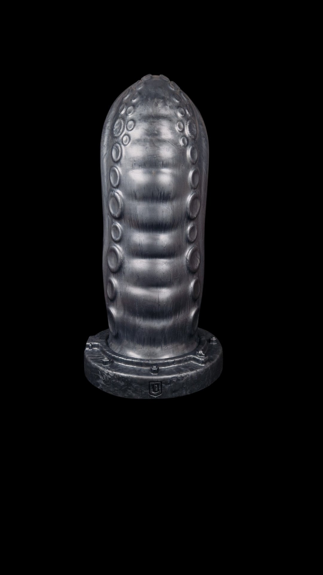OR09  - Leviathan Dildo - Extra Soft Firmness - Size Large 10" - Colour Galactic Grey