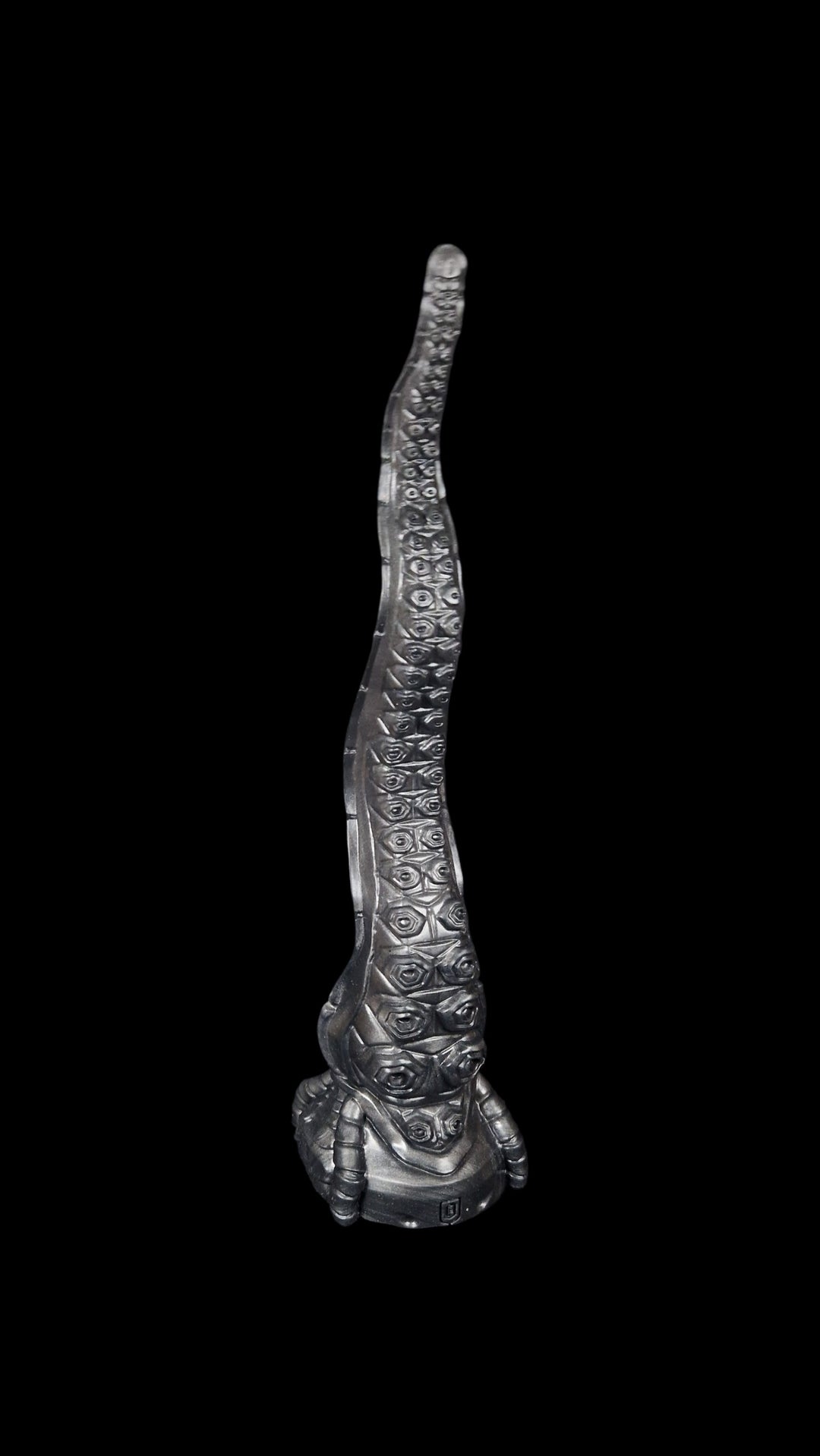 OR18  - Sentinel Anal Depth Training Dildo - Extra Soft Firmness - Vibrating Base - Size Small 12" -Black Star