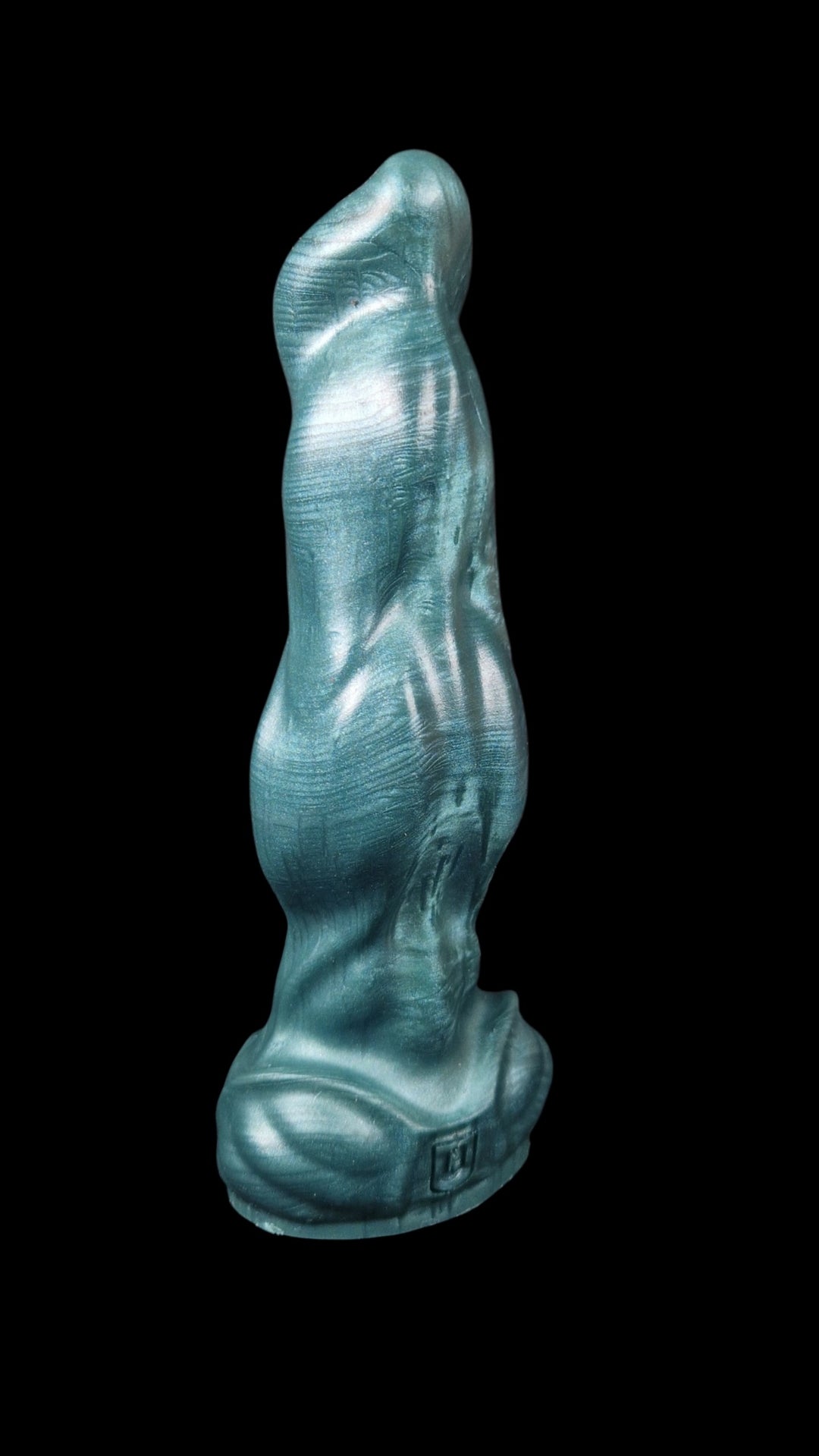 OR27  - Lycan Dildo - Soft Firmness - Size Small 6.5" - Vibrating Base -  Colour Atlantis