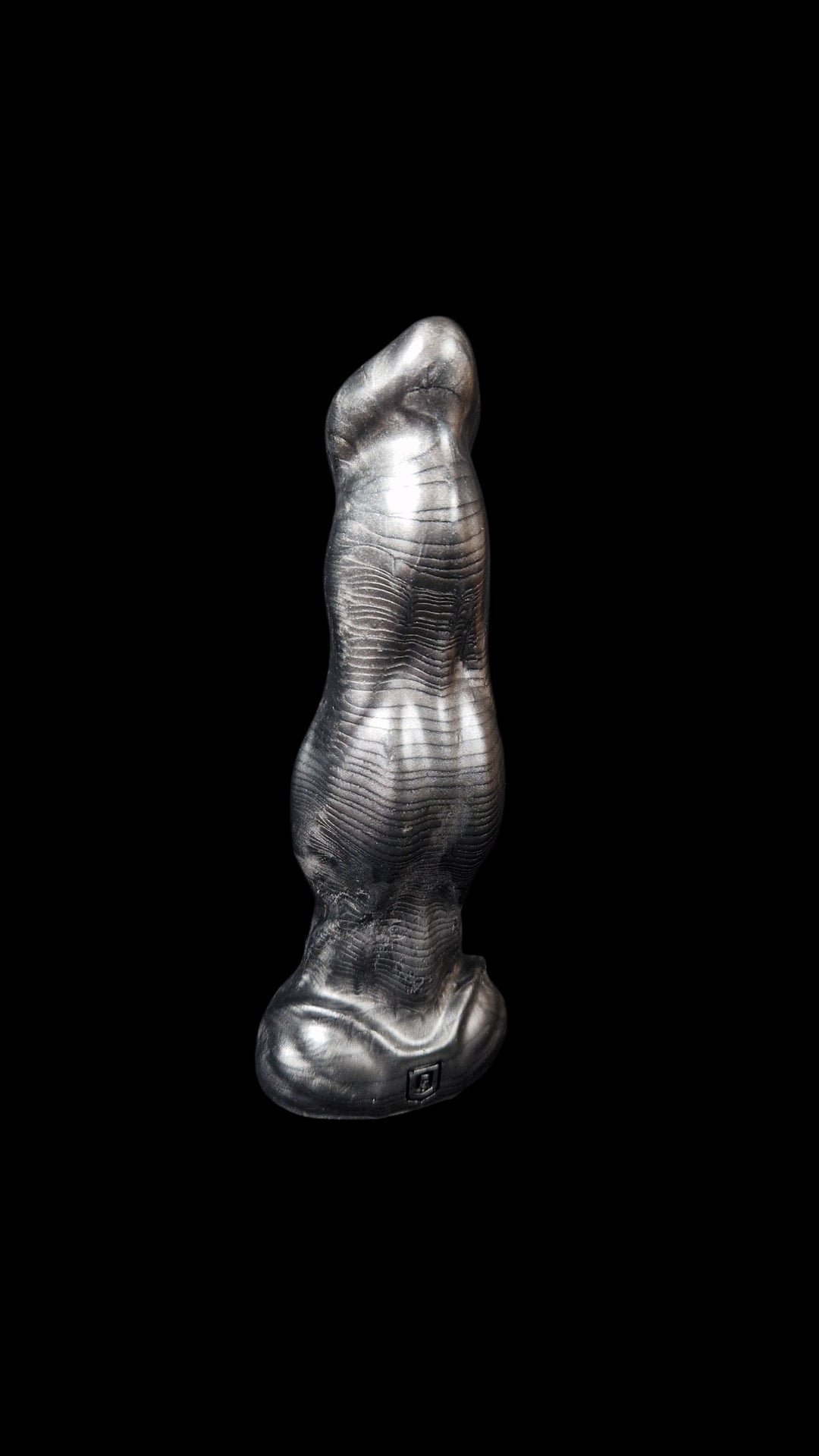 OR29  - Lycan Dildo - Medium Firmness - Size X-Small 5.5" -  Colour Black Star