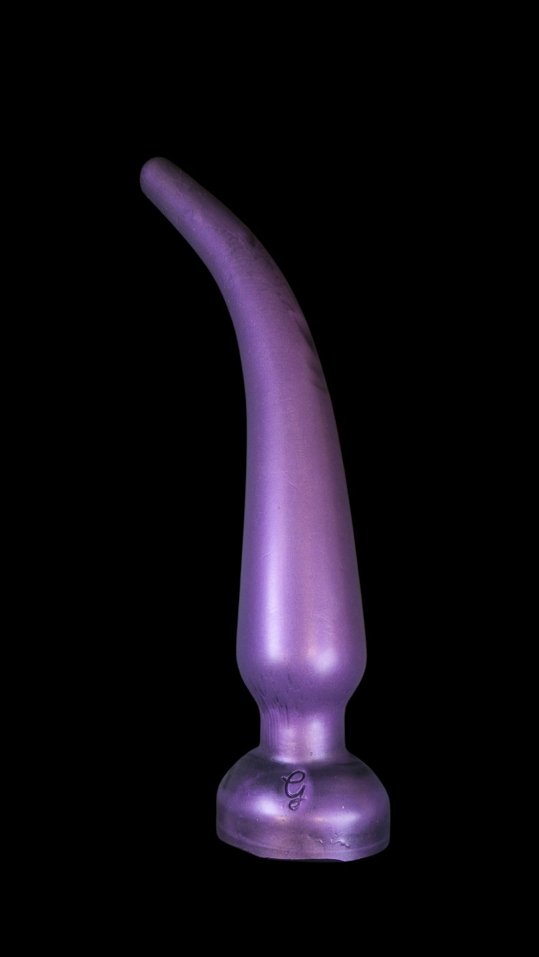 OR34  - The Depth Training Dildo - Extra Soft Firmness - Size Small 12" - Colour Purple Pearl