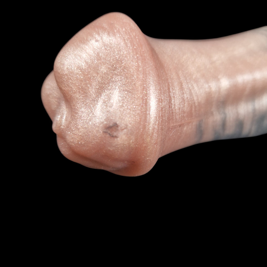 OD10 - Buckland Steed Strap-On Dildo - Medium 9" - Extra Soft Firmness - Vibrating Base - Fade