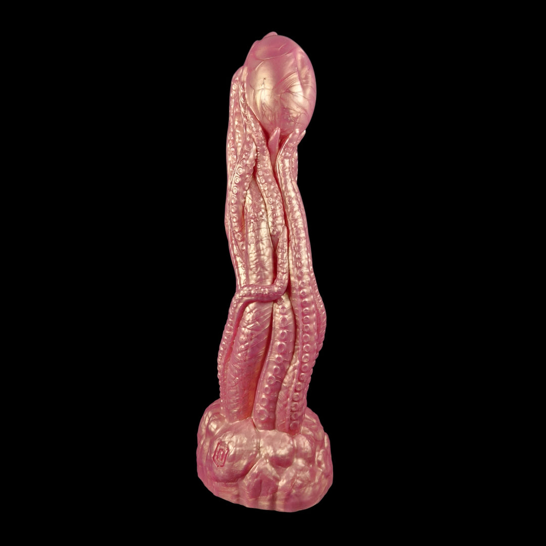 OD11 - Tenox Dildo - Large 10" - Soft Firmness - Rose Gold