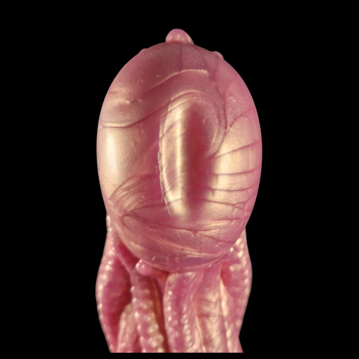 OD11 - Tenox Dildo - Large 10" - Soft Firmness - Rose Gold