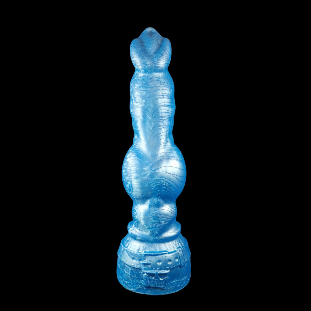 OD13 - Axel - Werewolf Knot Dildo - Large 10" - Soft Firmness - Vac-U-Lock Base - Reefs Water
