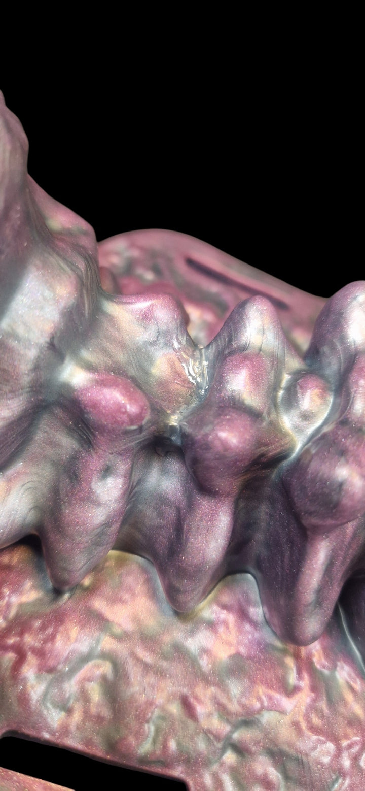 OD06- The Xarath Wand Grinder - Soft Firmness - Highlight Forest Berry on Galactic Grey