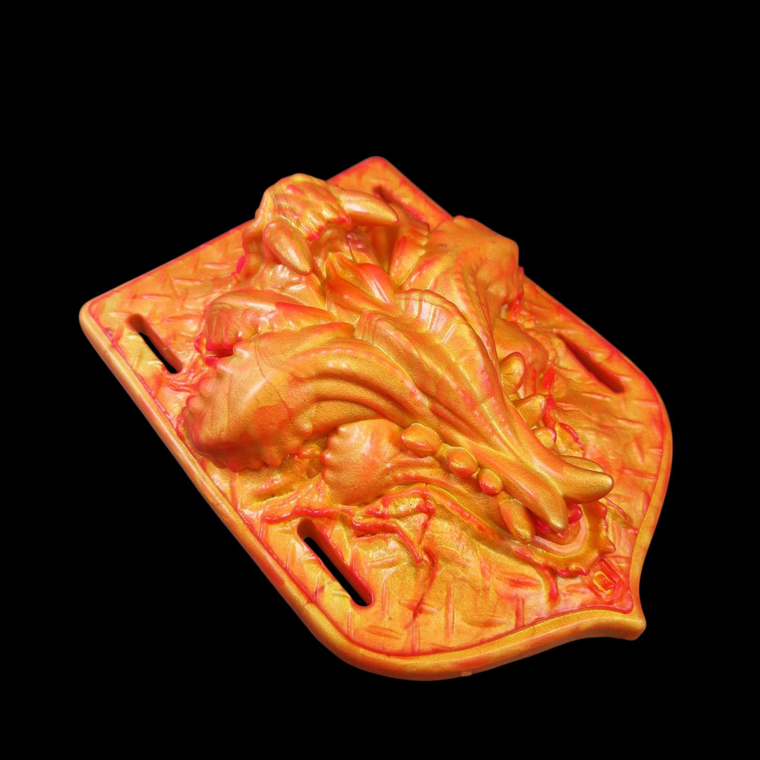 OD28 - Draku Grinder - Extra Soft Firmness  - Colour Pink UV Highlight on Gold