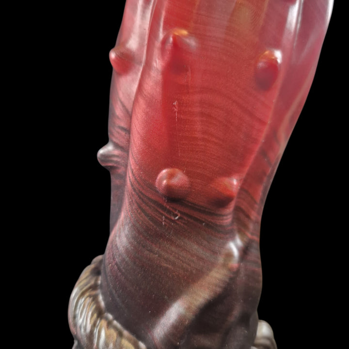 OD32 - Oni Dildo -Size Medium 8" -  Soft Firmness  - Colour Life On Mars & Odyssey Black Fade
