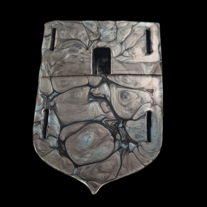 OD41 - Mimic Grinder - Extra Soft Firmness - Vibrating Base - Colour Sea Sirens & Galactic Grey Marble