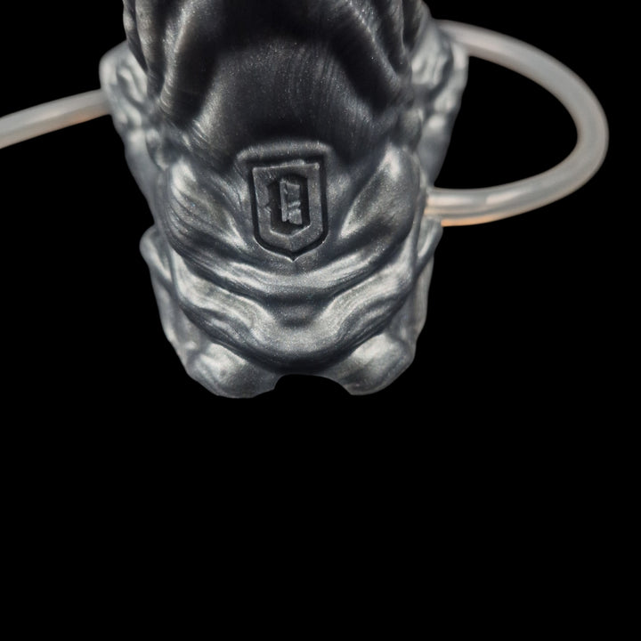 OD45 - Ejaculating Venom Steed - Size Medium 9" - Soft Firmness - Colour Spider Silk