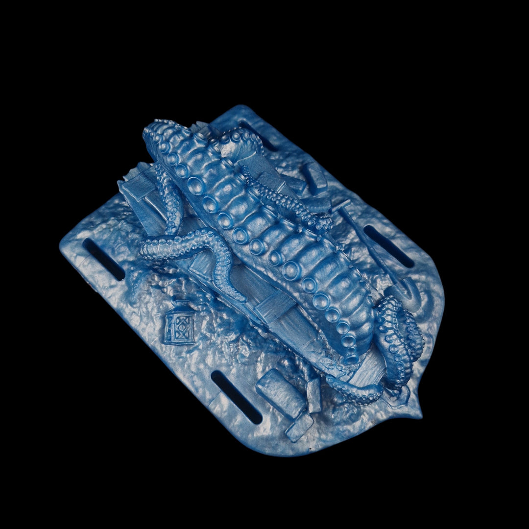 OD54 - The Coffin Grinder- Extra Soft Firmness - Vibrating Base - Colour Reefs Water