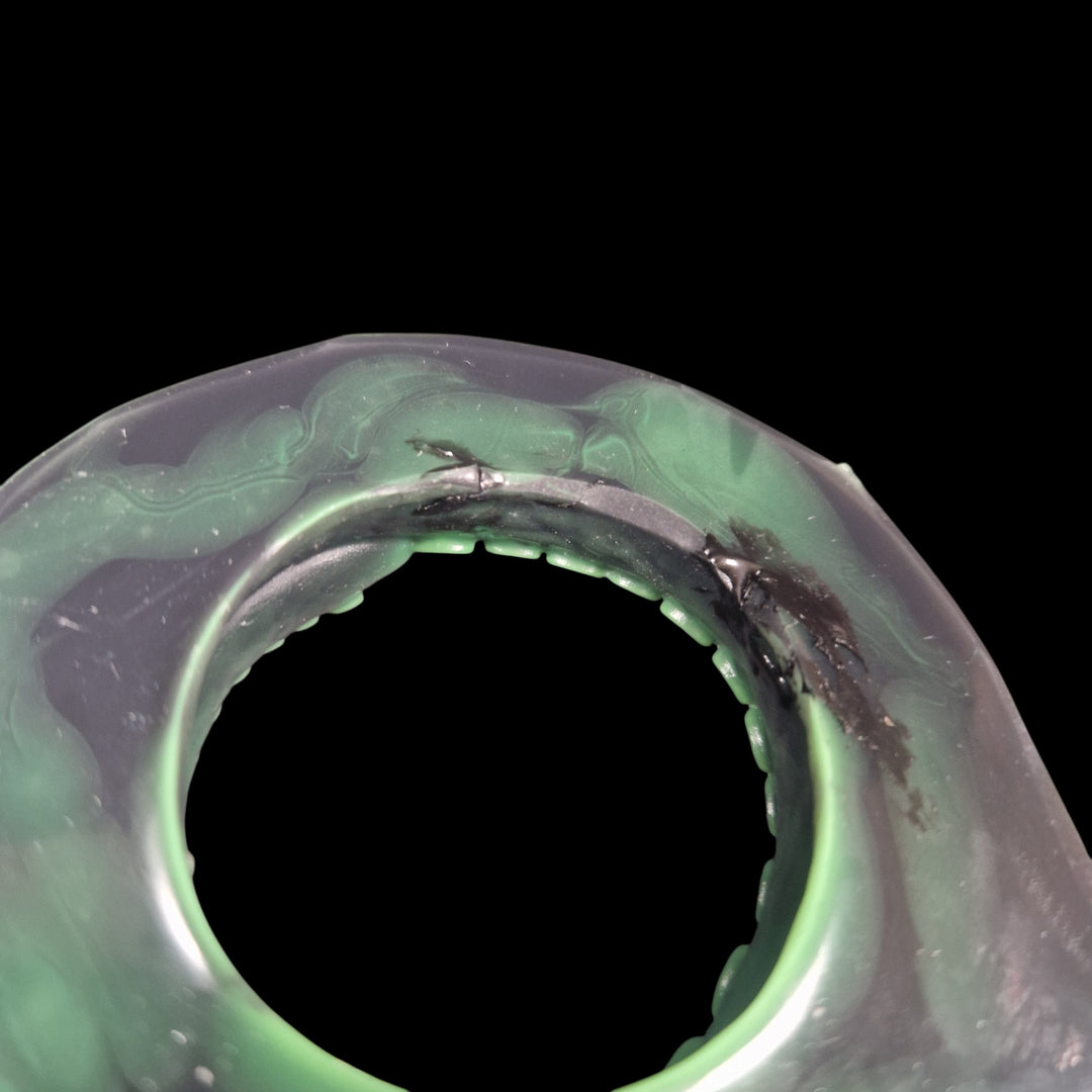 OD57 - Tentacle Grind Ring - Soft Firmness - Colour UV Green & Black Star