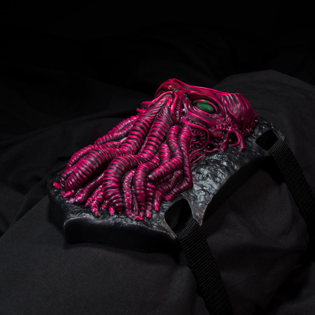 Wand Grinding Fantasy Sex Toy in Pink and Black with Tentacles