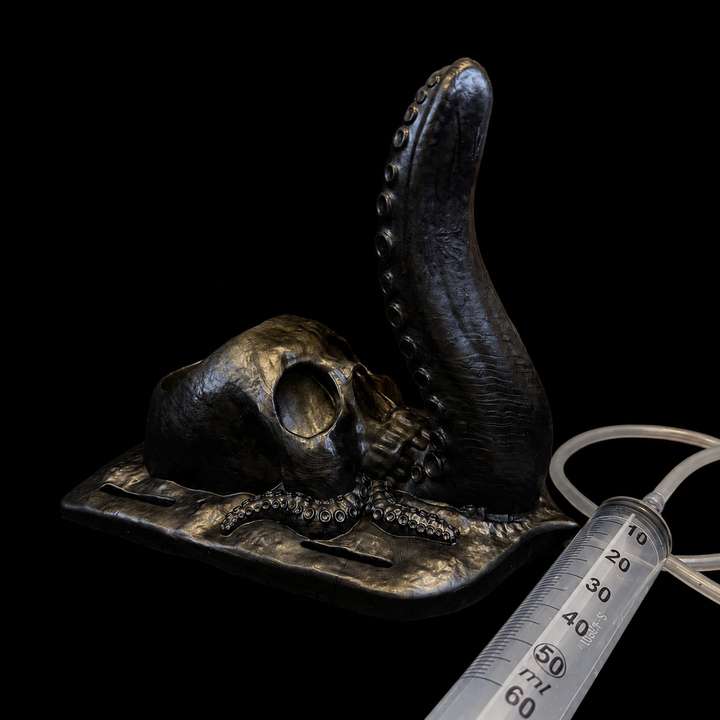 OD85 - Ejaculating Hexxus Wand Grinder - Soft Firmness  - Odyssey Black
