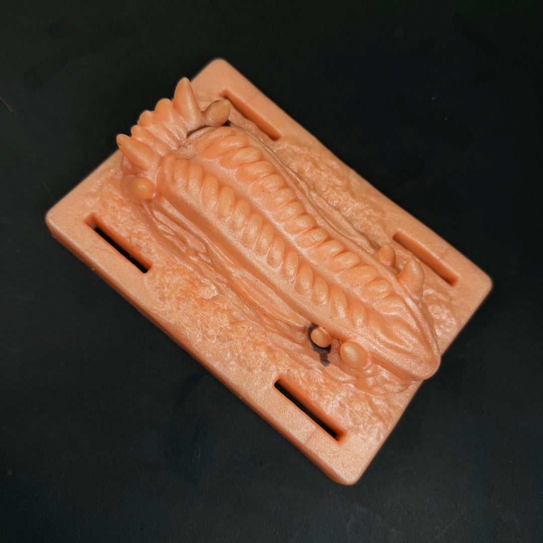 OD157 - Mavreth Grind Pad - Vibrating Base - Soft Firmness  - Colour Orange