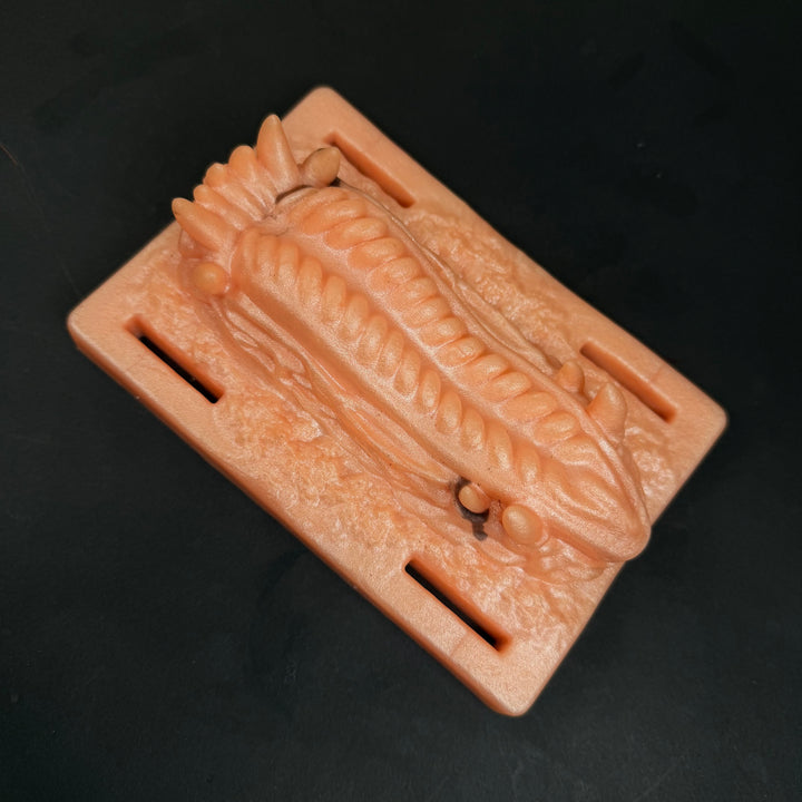 OD157 - Mavreth Grind Pad - Vibrating Base - Soft Firmness  - Colour Orange