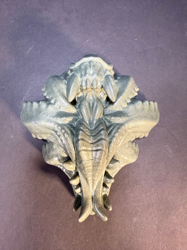 OD14 - Vibrating Draku Palm Grinder - Extra Soft Firmness - Forest Nymph