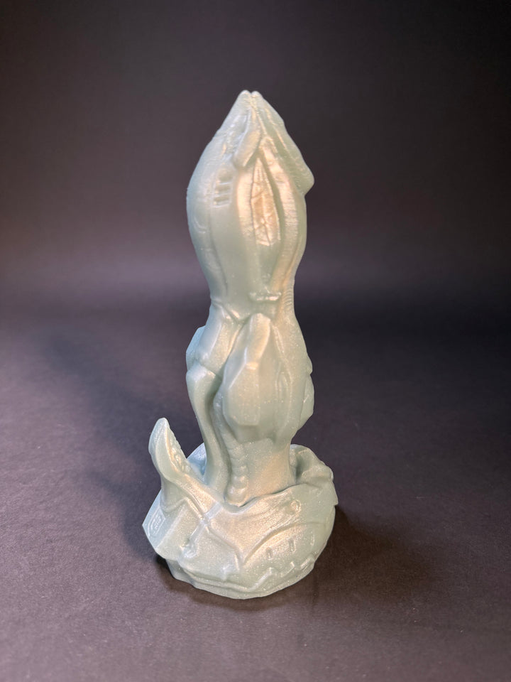 OD2 - The Sentinel Knotted Dildo - Size Extra Small 5.5" - Soft Firmness - Sea Sirens