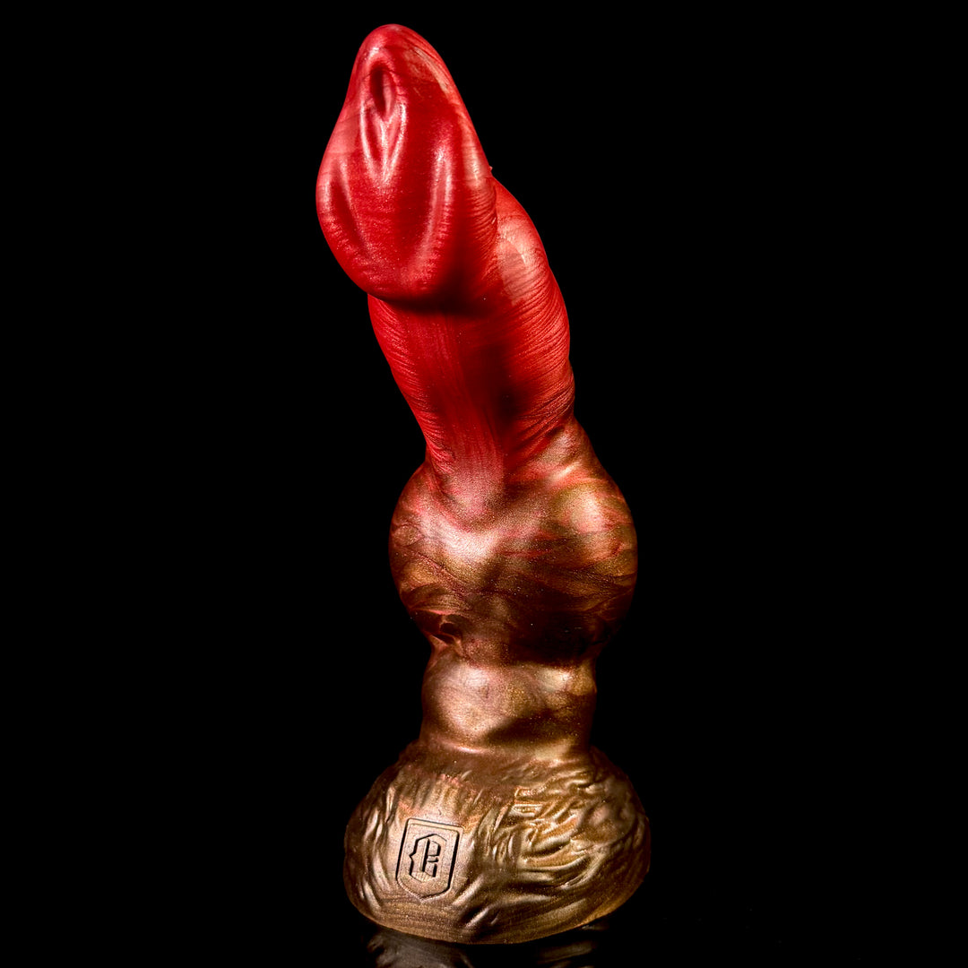 Curved Knotted Canine Dildo By Odyssey Toys