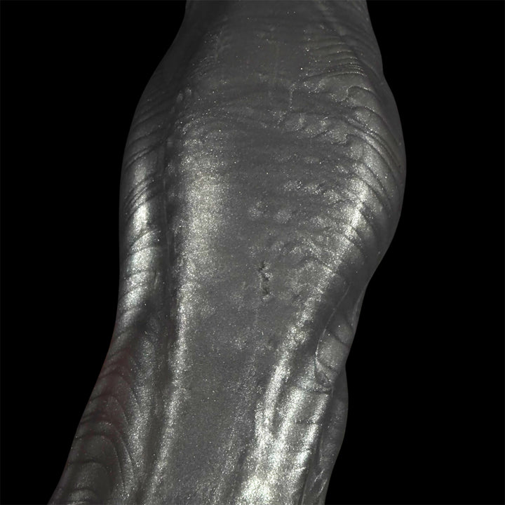 OD78 - Lycan Dildo - Size Small 6.6" - Soft Firmness - Colour Spider Silk