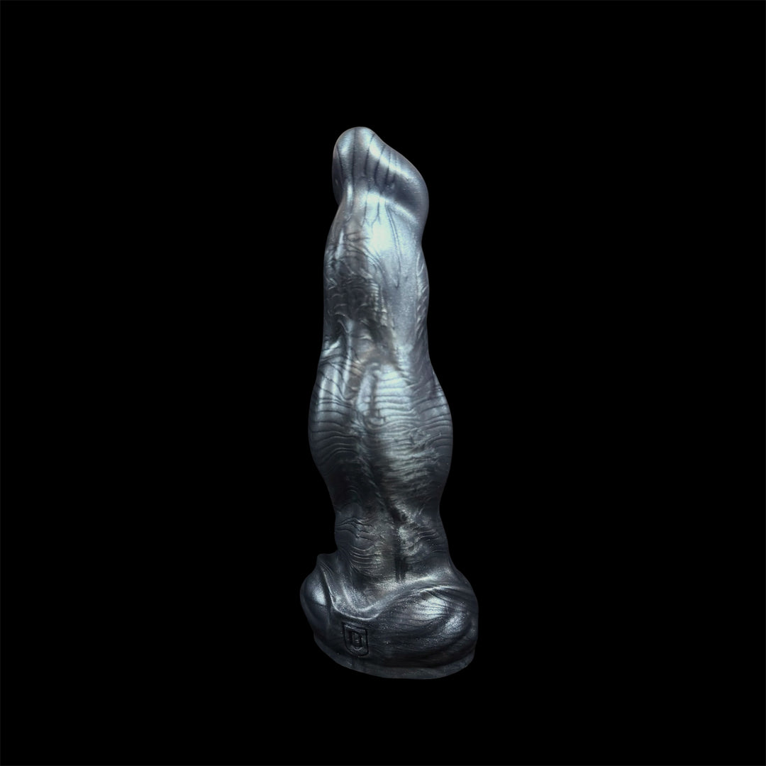 OD78 - Lycan Dildo - Size Small 6.6" - Soft Firmness - Colour Spider Silk
