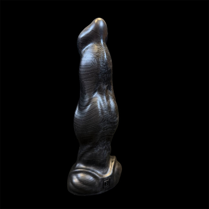 OD97 - Lycan Dildo - Size Extra Small 5" - Soft Firmness - Colour Odyssey Black