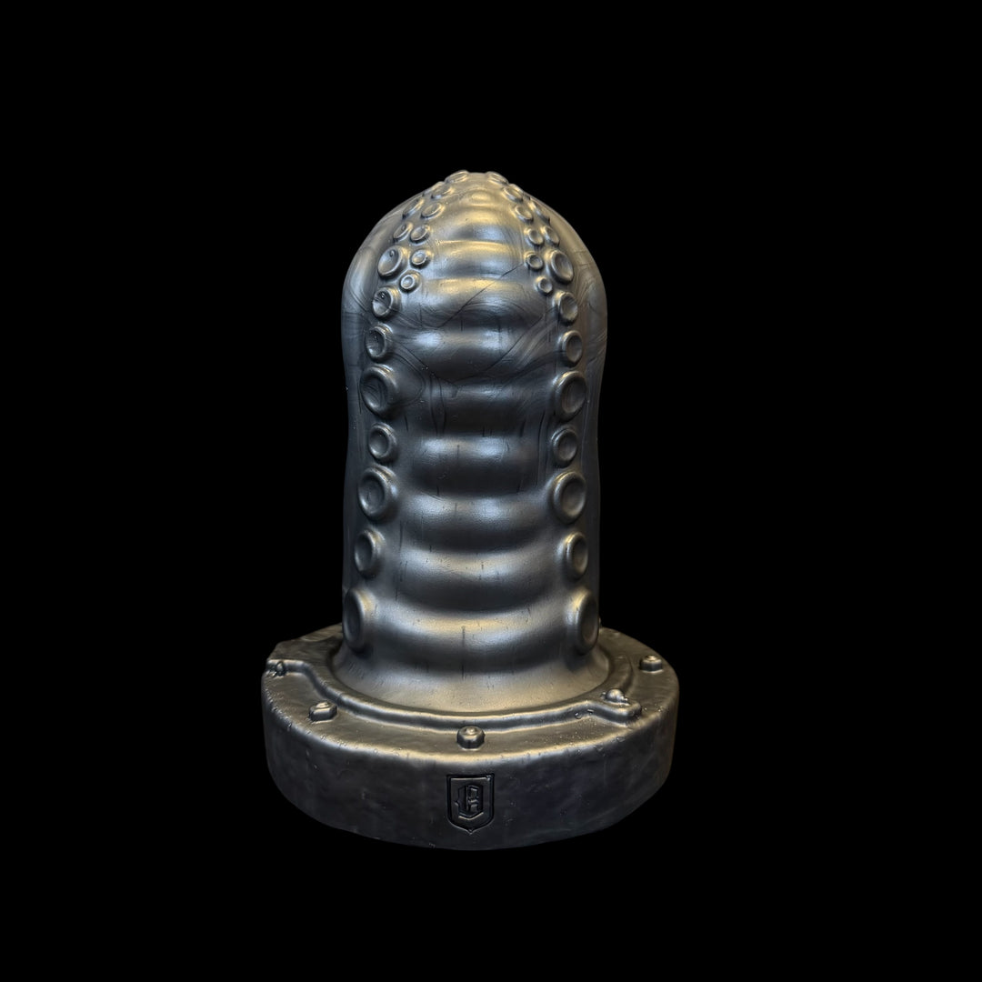OD100 - Leviathan Dildo - Size Extra Small 5" - Extra Soft Firmness - Colour Galactic Grey