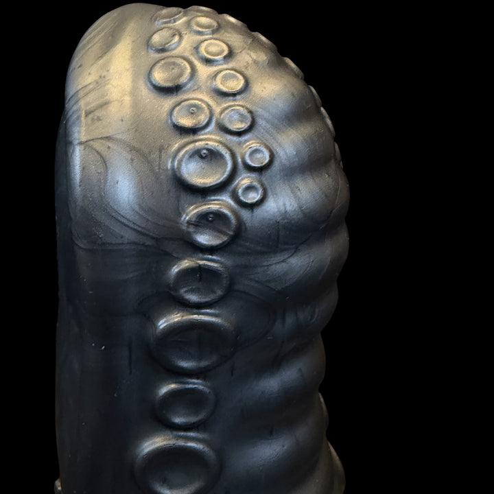 OD100 - Leviathan Dildo - Size Extra Small 5" - Extra Soft Firmness - Colour Galactic Grey