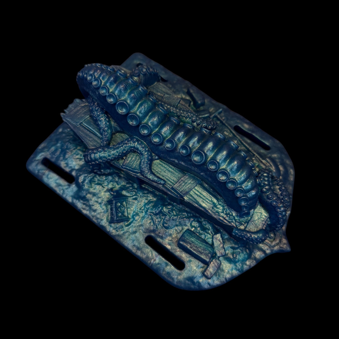 OD101 - Coffin Grinder - Soft Firmness - Vibrating Base - Colour Blue