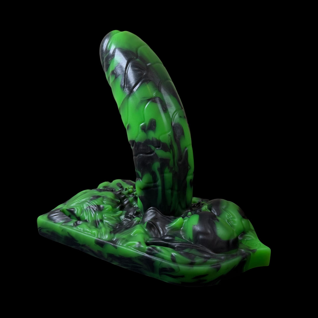 OR63  - Yeti Grinder - Large - Soft Firmness -  Colour Toxic Green & Odyssey Black Marble