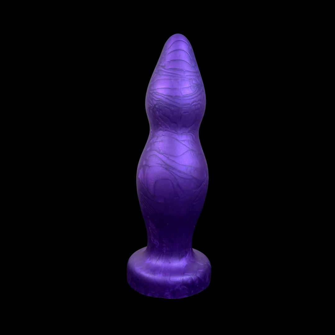 OR72  Surge Dildo - Size Small 6.5" - Soft Firmness -  Colour Purple Pearl