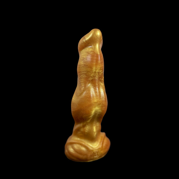 OD151 - Lycan Dildo - Size Small 6.5" - Soft Firmness  - Colour Gold