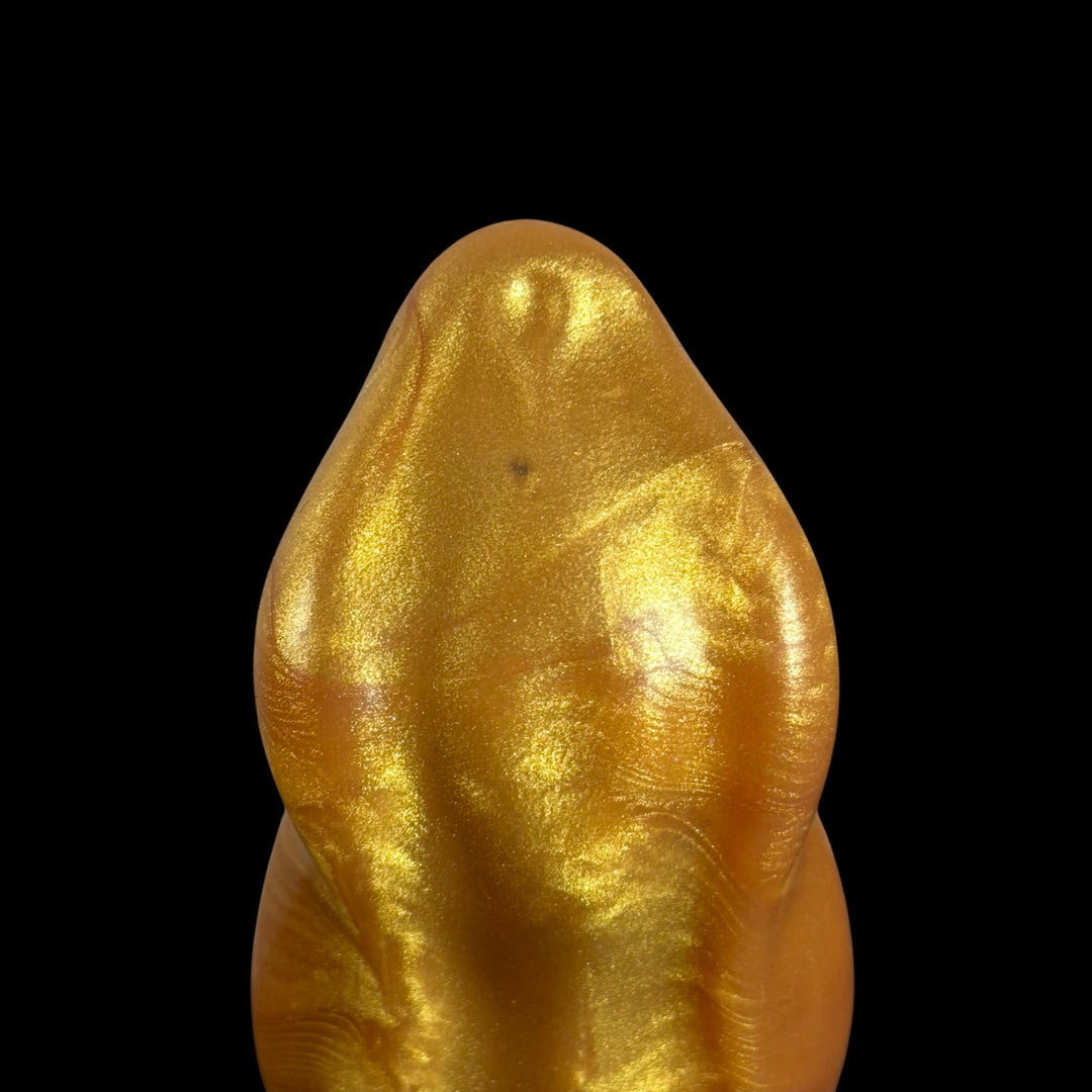 OD151 - Lycan Dildo - Size Small 6.5" - Soft Firmness  - Colour Gold