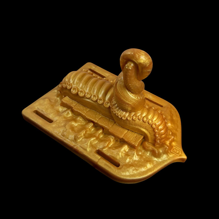 OD154 - Kraken Grinder - Vibrating Base - Extra Soft Firmness  - Colour Gold