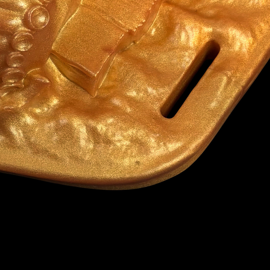 OD154 - Kraken Grinder - Vibrating Base - Extra Soft Firmness  - Colour Gold