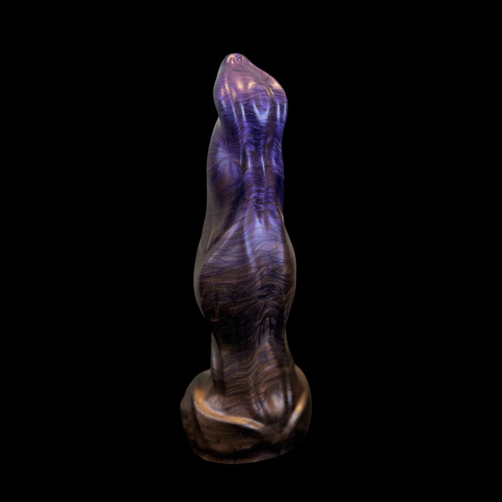 OR88 - Lycan Dildo - Size Small 6.5" - Soft Firmness - Colour Witches Brew & Lycan Fur