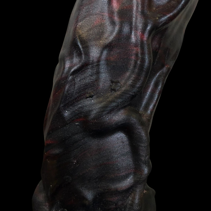 OD164 - Ejaculating Venom Steed - Size Small 7" -  Soft Firmness - Colour Life On Mars & Odyssey Black