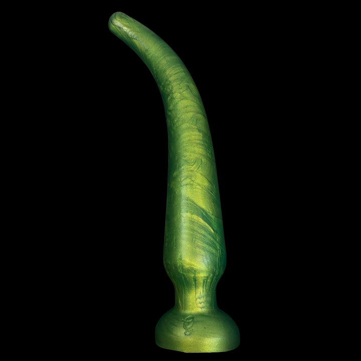 OD166 - The Depth Training Dildo  - Size Medium 15" - Soft Firmness - Colour Green