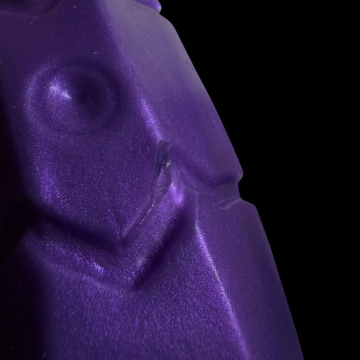 OD175 - The Sentinel - Anal Depth Training Dildo  - Size Small 12" - Extra Soft Firmness - Colour Purple Pearl