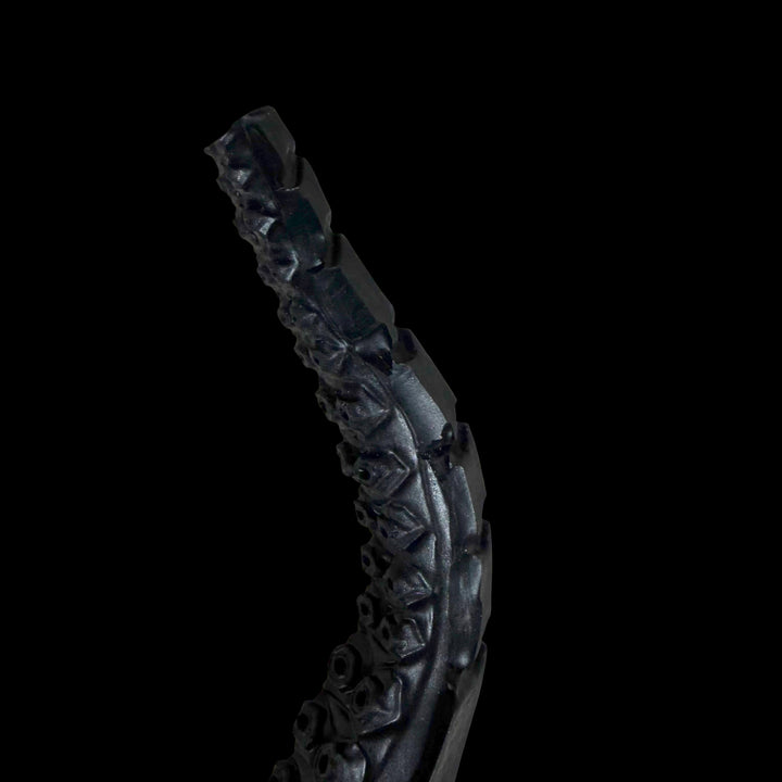 OD177 - The Sentinel Anal Depth Training Dildo  - Size Large 21" - Soft Firmness - Colour Odyssey Black