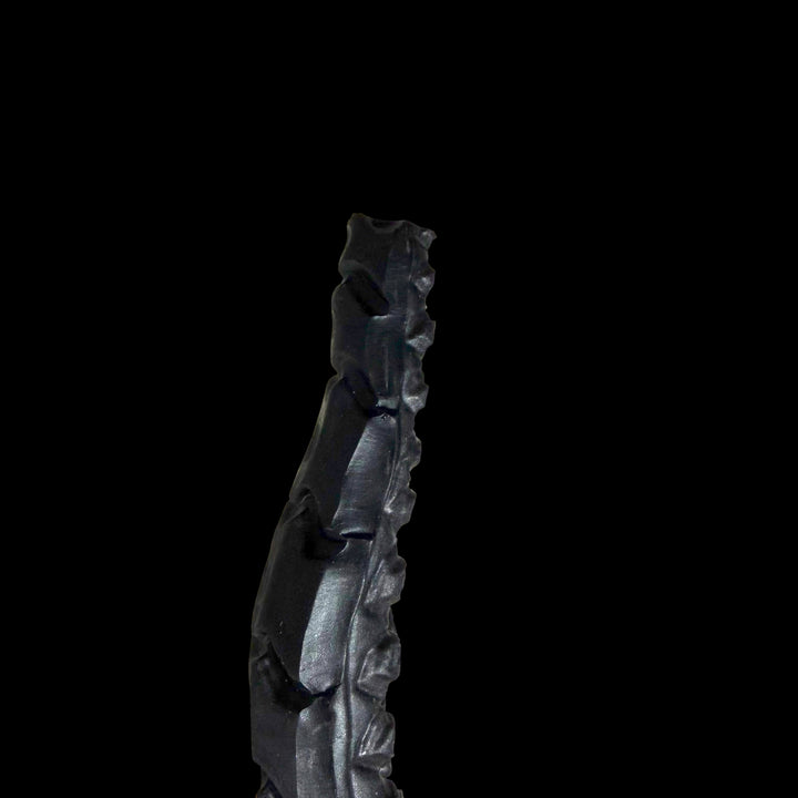 OD177 - The Sentinel Anal Depth Training Dildo  - Size Large 21" - Soft Firmness - Colour Odyssey Black