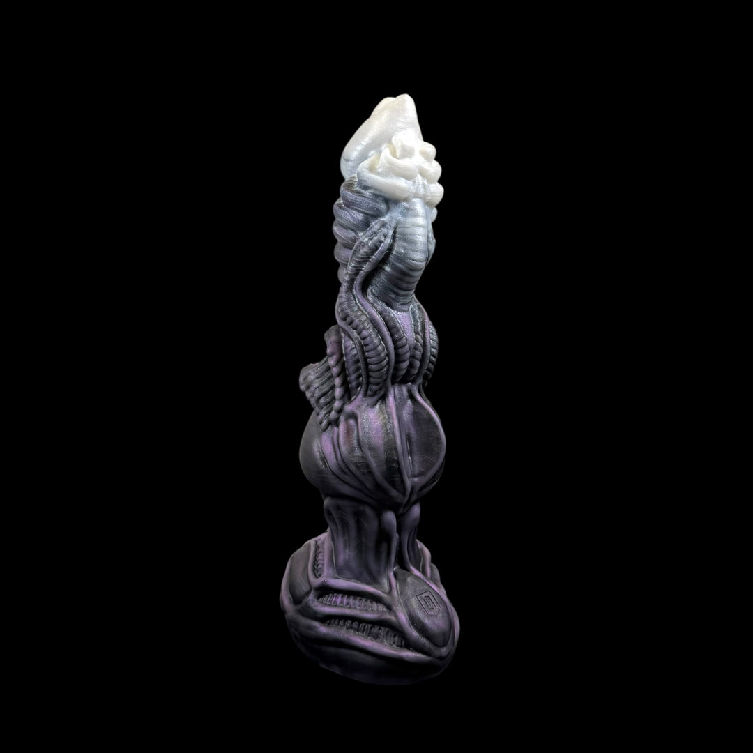 OD183 - Xenomorph Dildo - Size Medium 8" - Extra Soft Firmness  - Colour Signature