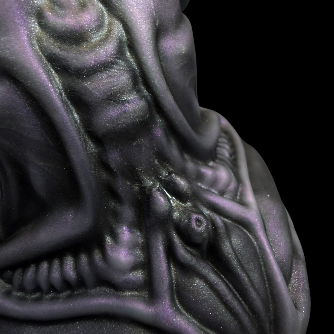 OD183 - Xenomorph Dildo - Size Medium 8" - Extra Soft Firmness  - Colour Signature