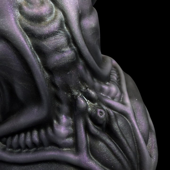 OD183 - Xenomorph Dildo - Size Medium 8" - Extra Soft Firmness  - Colour Signature